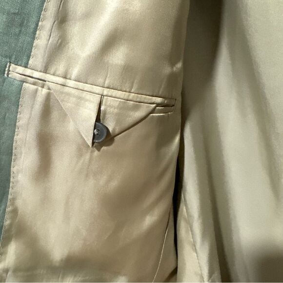 Revolve Ralph Lauren UltraFlex Classic-Fit Sage Linen Sport Coat - Picture 9 of 9
